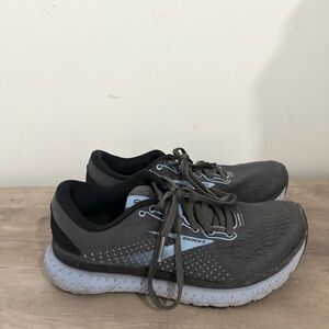 Brooks Glycerin 18 Running Shoes, Grey/Blue, Women's 6.5 running workout